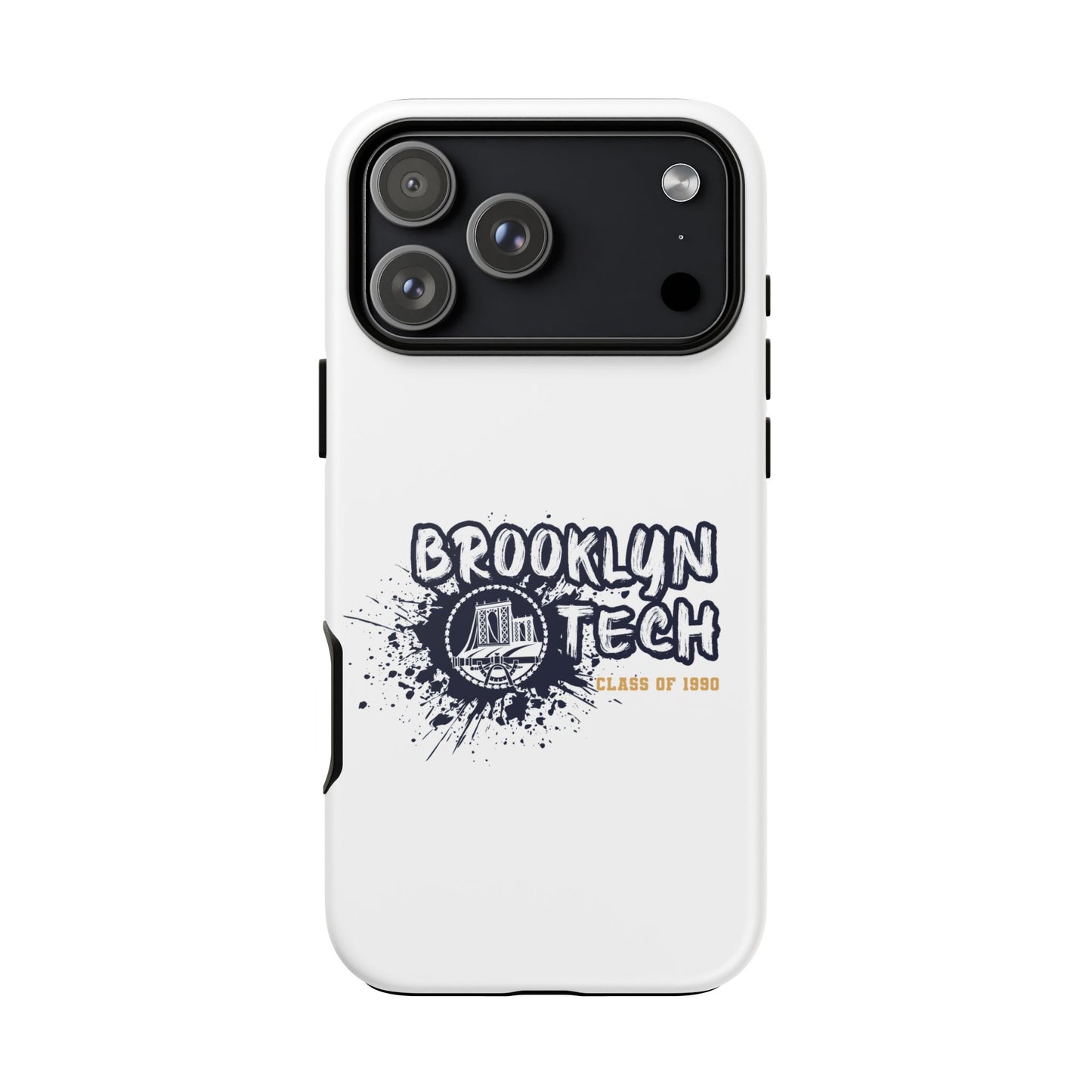 Class of 1990 Commemorative Tough Cases - iPhone Only - Gold font on White background