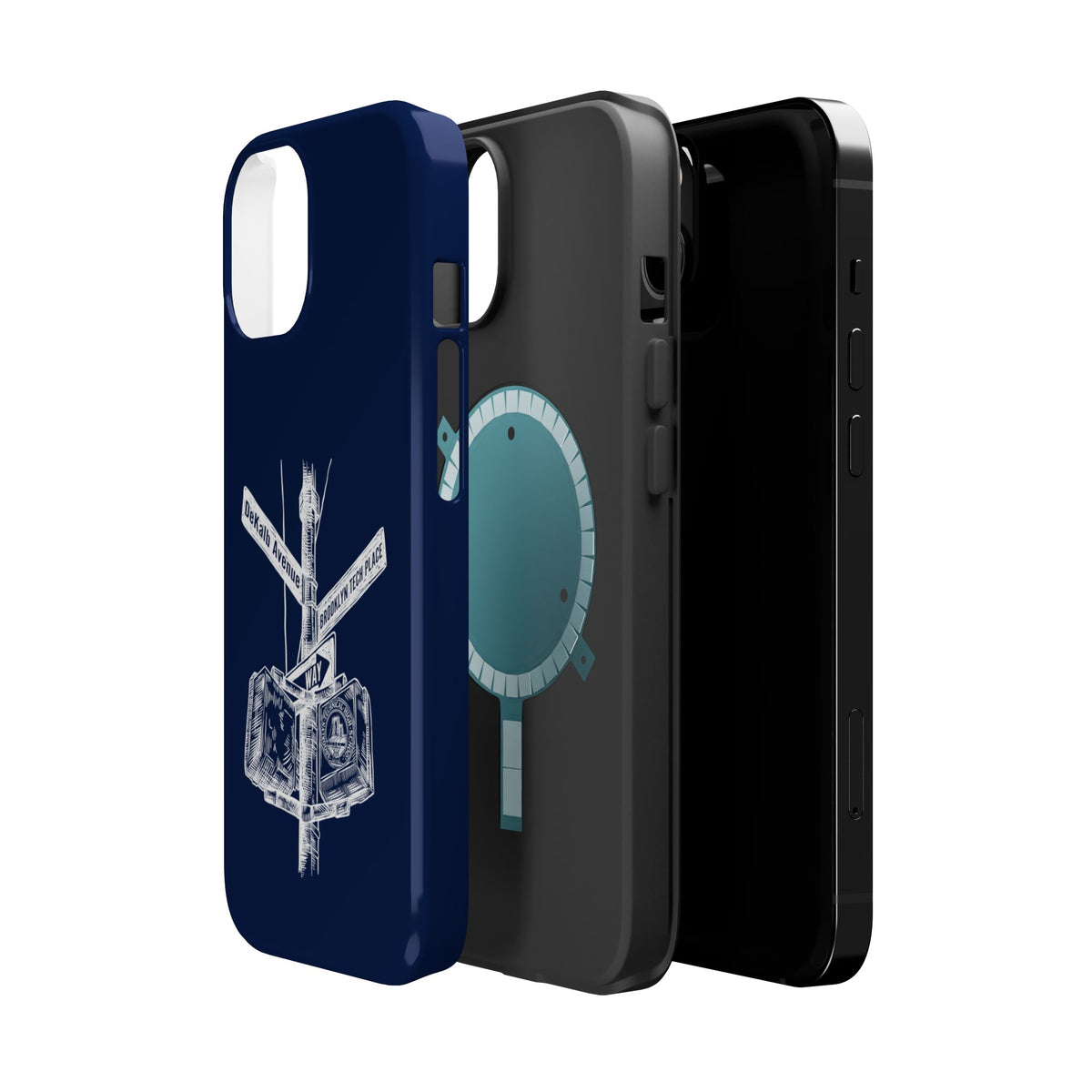 Dekalb Avenue & Brooklyn Tech Pl Magnetic Phone Case