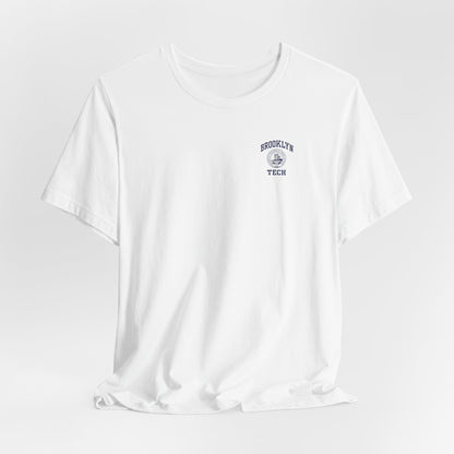 Classic Logo with Brooklyn Tech on Left Chest - Men's Bella + Canvas Short Sleeve Jersey T-Shirt