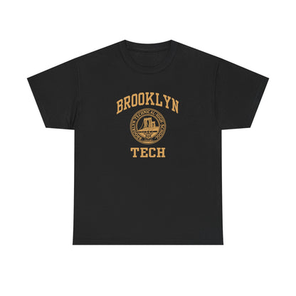 Classic Brooklyn Tech Logo - Men's Heavy Cotton Tee