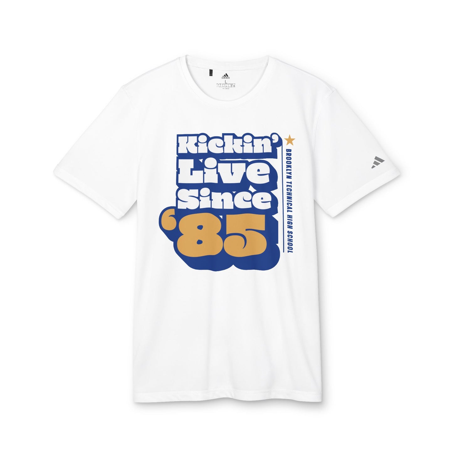 Class Of 1985 Commemorative Adidas Unisex Sport T-Shirt - "kickin' Live Since '85"