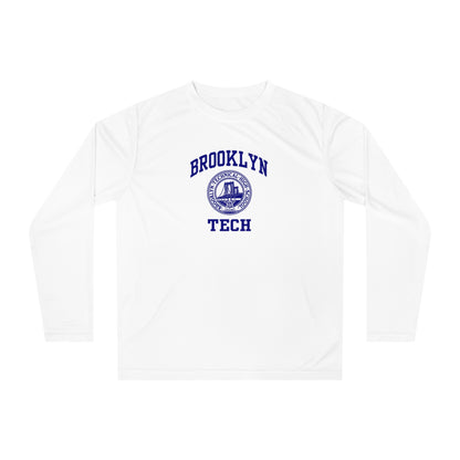 Brooklyn Tech Classic Logo - Men's Performance Long Sleeve Shirt