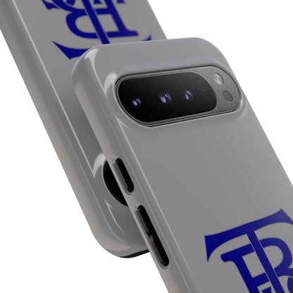 Stacked Logo - Tough Phone Cases - Gray - Google phones