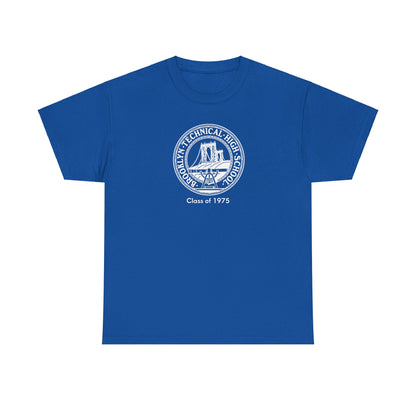 Classic Tech Logo - Class Of 1975 - Men's  Heavy Cotton T-Shirt