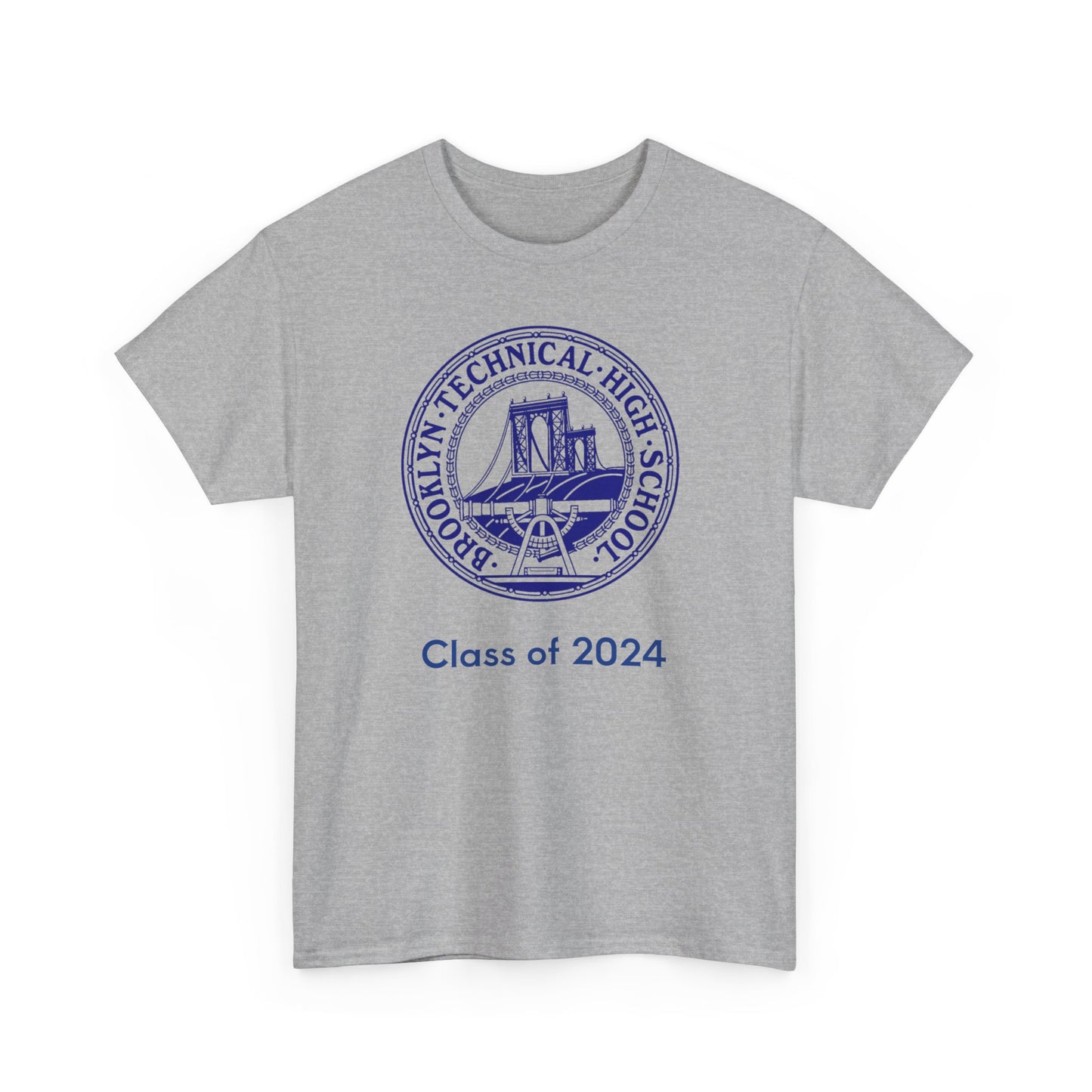 Classic Tech Logo - Men's Heavy Cotton T-Shirt - Class Of 2024