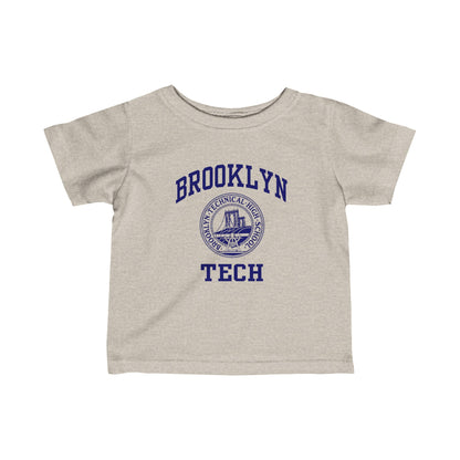 Family - Classic Brooklyn Tech Logo - Infant Fine Jersey T-Shirt