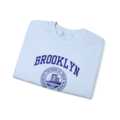 Brooklyn Tech Classic Logo - Men's Heavy Blend™ Crewneck Sweatshirt - Class of 2028