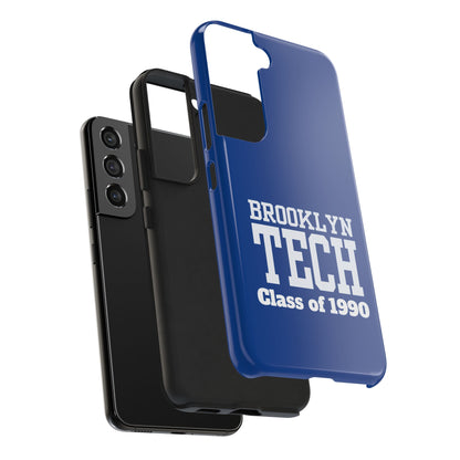 Brooklyn Tech Class of 1990 Tough Phone Case - Blue