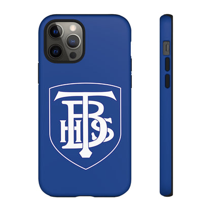 Stacked Logo - Tough Phone Cases - Navy