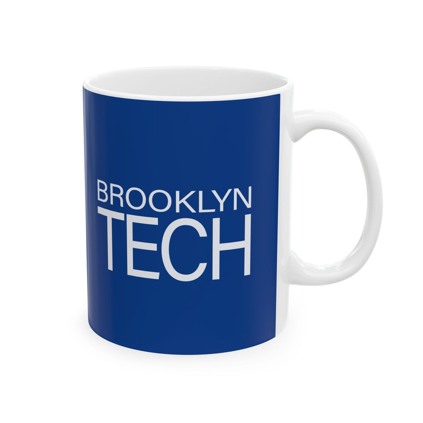 Modern Brooklyn Tech With Classic Tech Logo - Ceramic Mug, (11oz, 15oz)