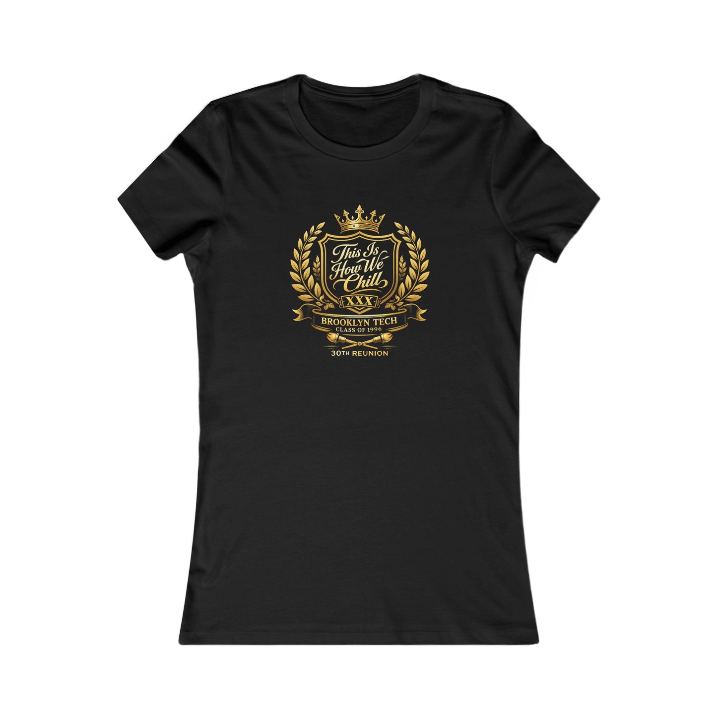Class of 1996 - Bella + Canvas Ladies Crest Graphic Tee