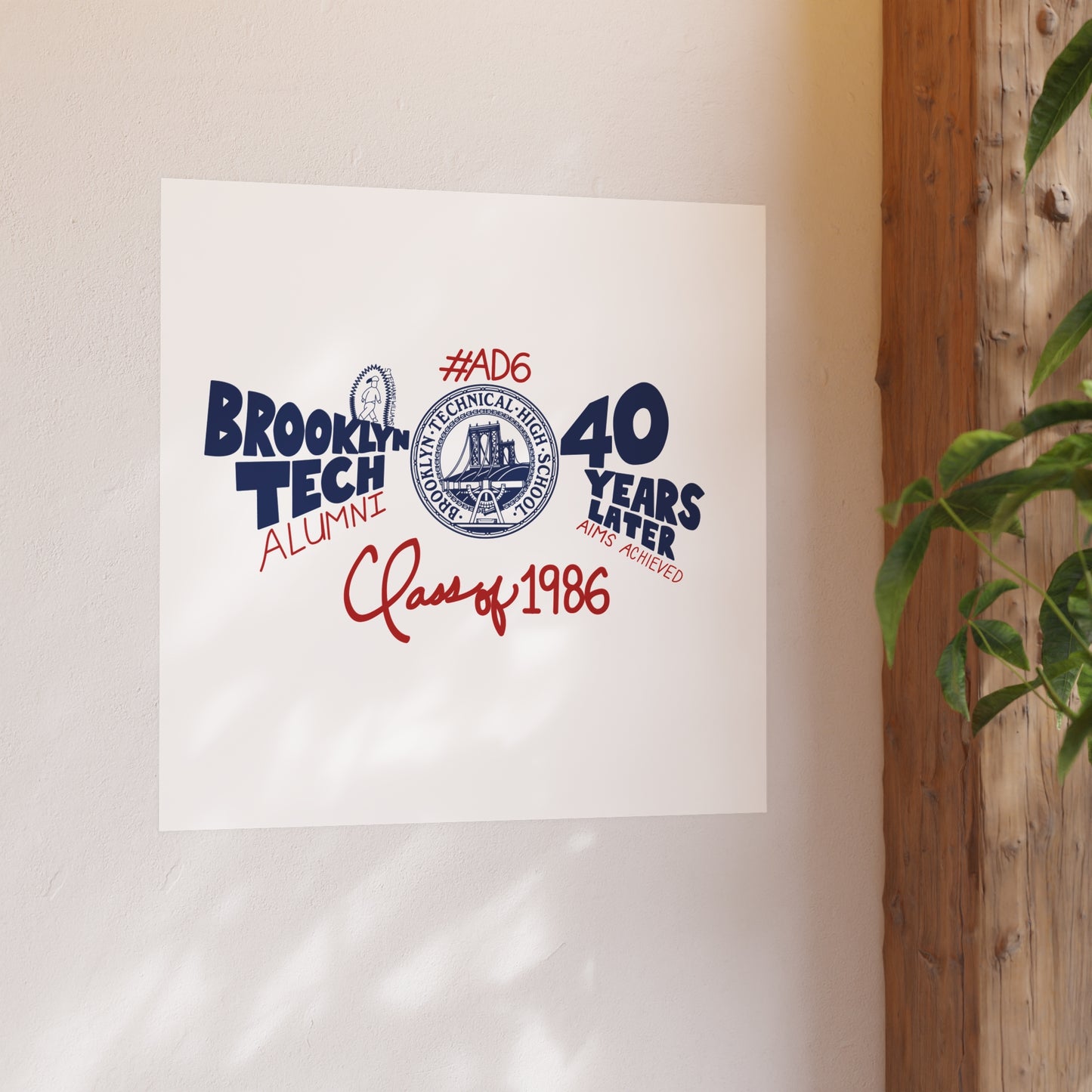 Class of 1986 Poster