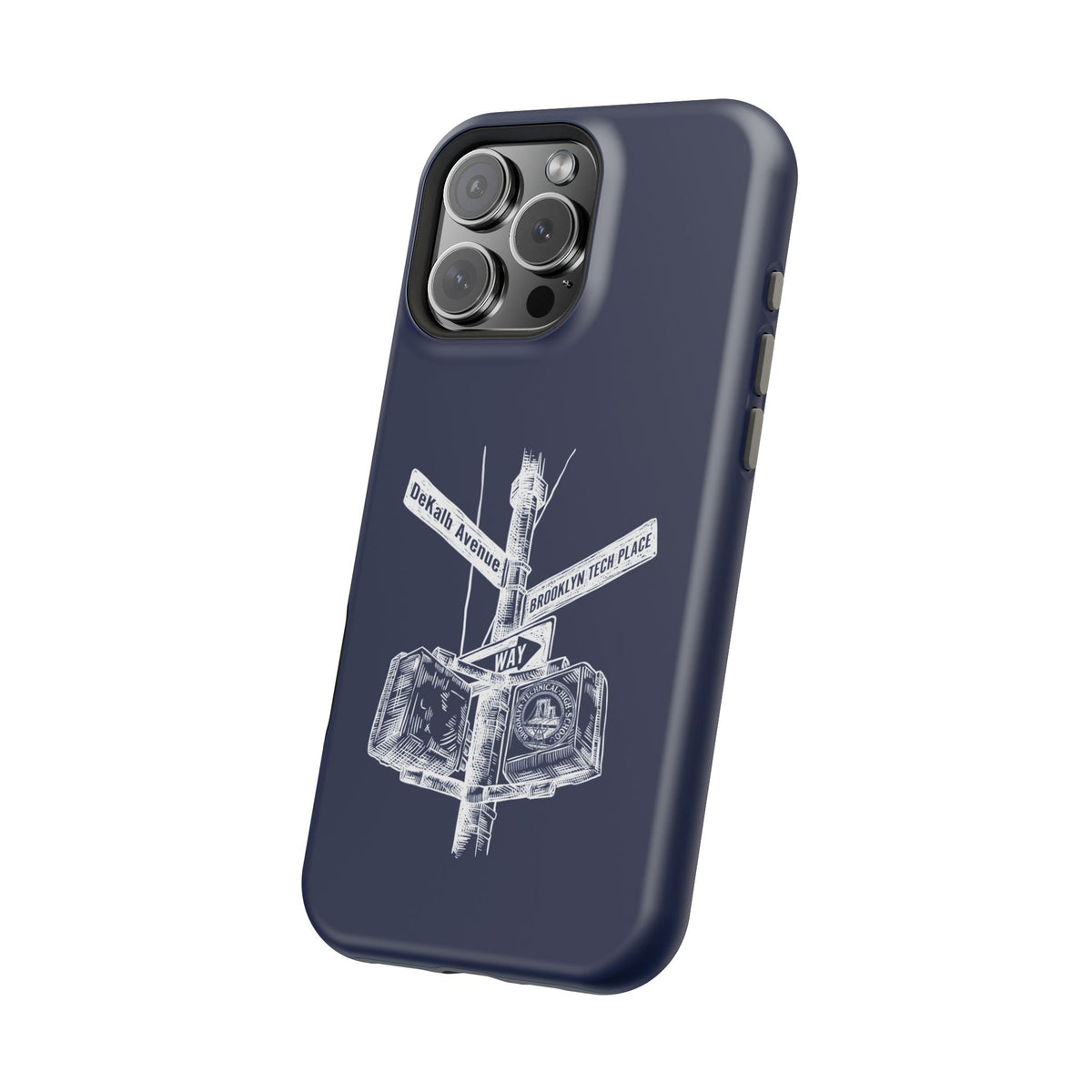 Dekalb Avenue & Brooklyn Tech Pl Magnetic Phone Case