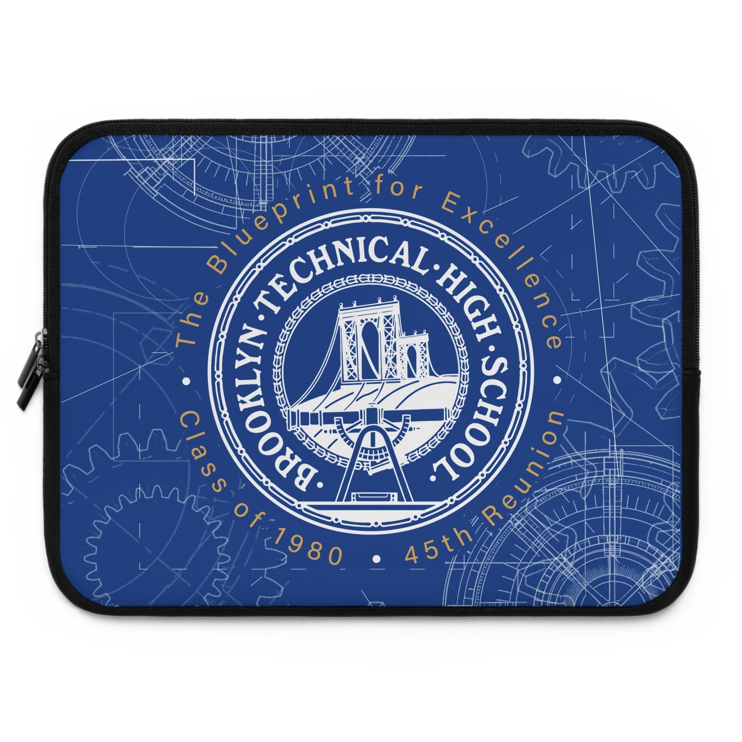 The Blueprint for Excellence - Laptop Sleeve - Class of 1980