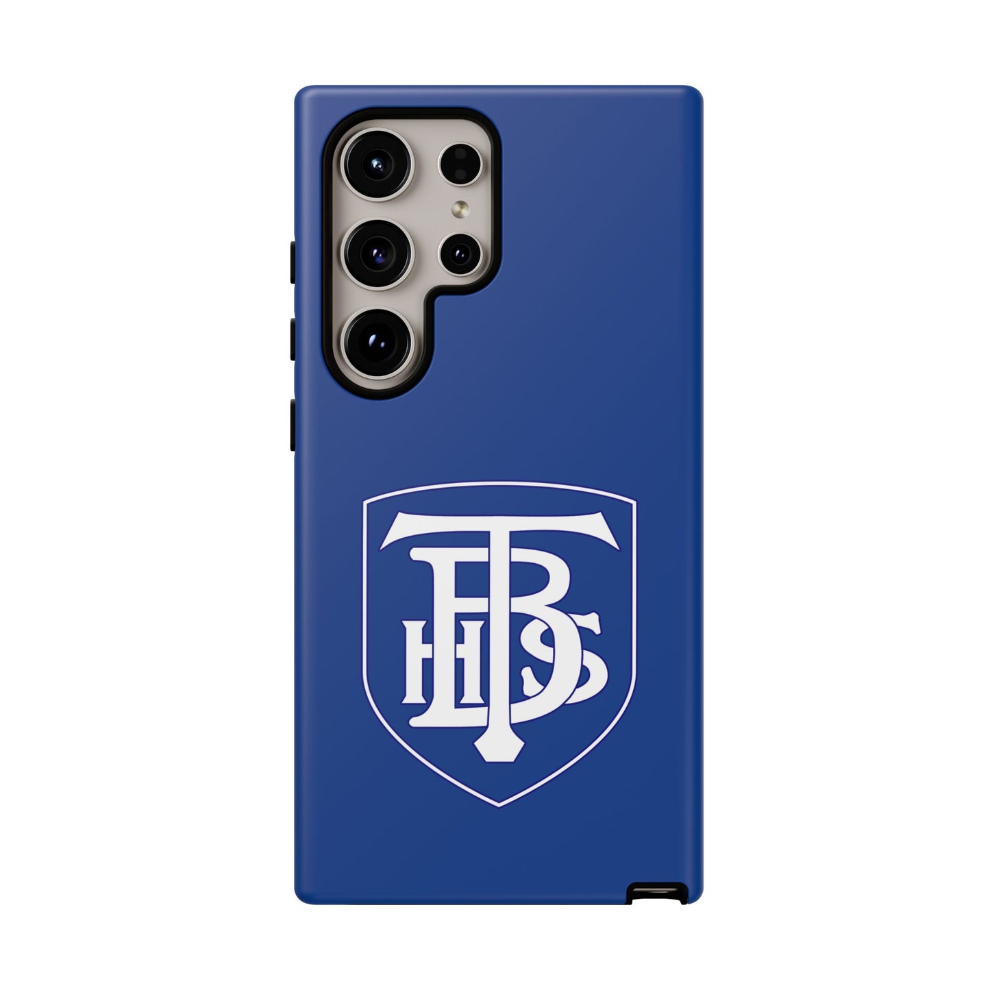 Stacked Logo - Tough Phone Cases - Navy