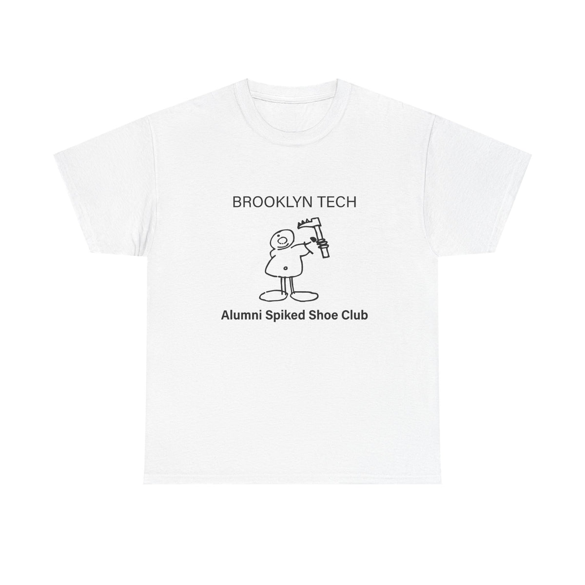 Brooklyn Tech "Alumni Spiked Shoe Club" Heavy Cotton T-Shirt