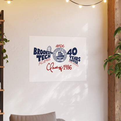 Class of 1986 Poster