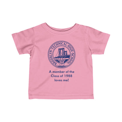Family - Infant Fine Jersey T-Shirt - Class Of 1988