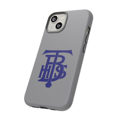 Stacked Logo - Tough Phone Cases - Gray - iPhones