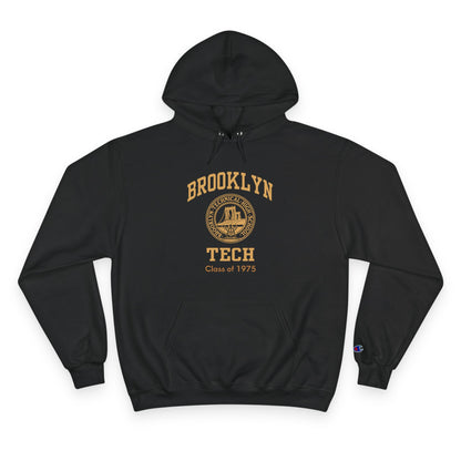Brooklyn Tech Classic Logo - Champion Hoodie - Class Of 1975