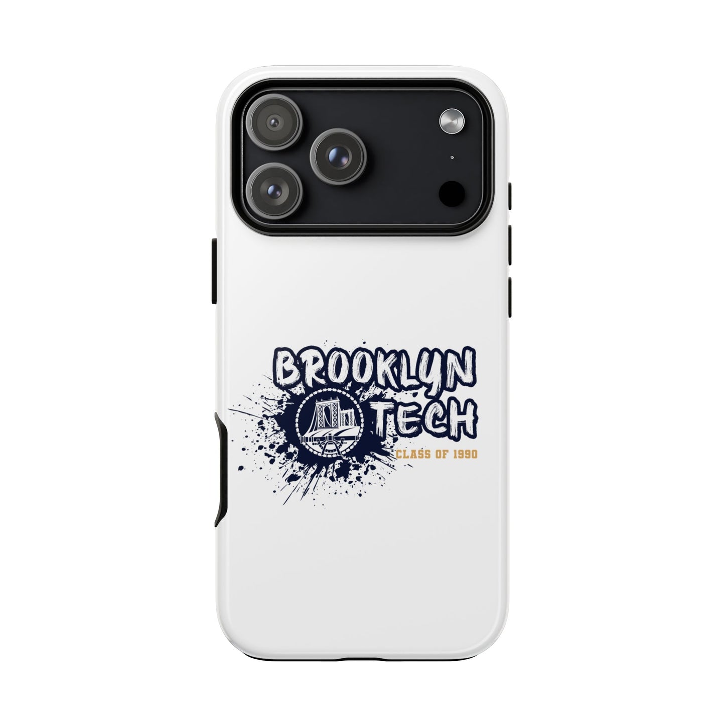 Class of 1990 Commemorative Tough Cases - iPhone Only - Gold font on White background