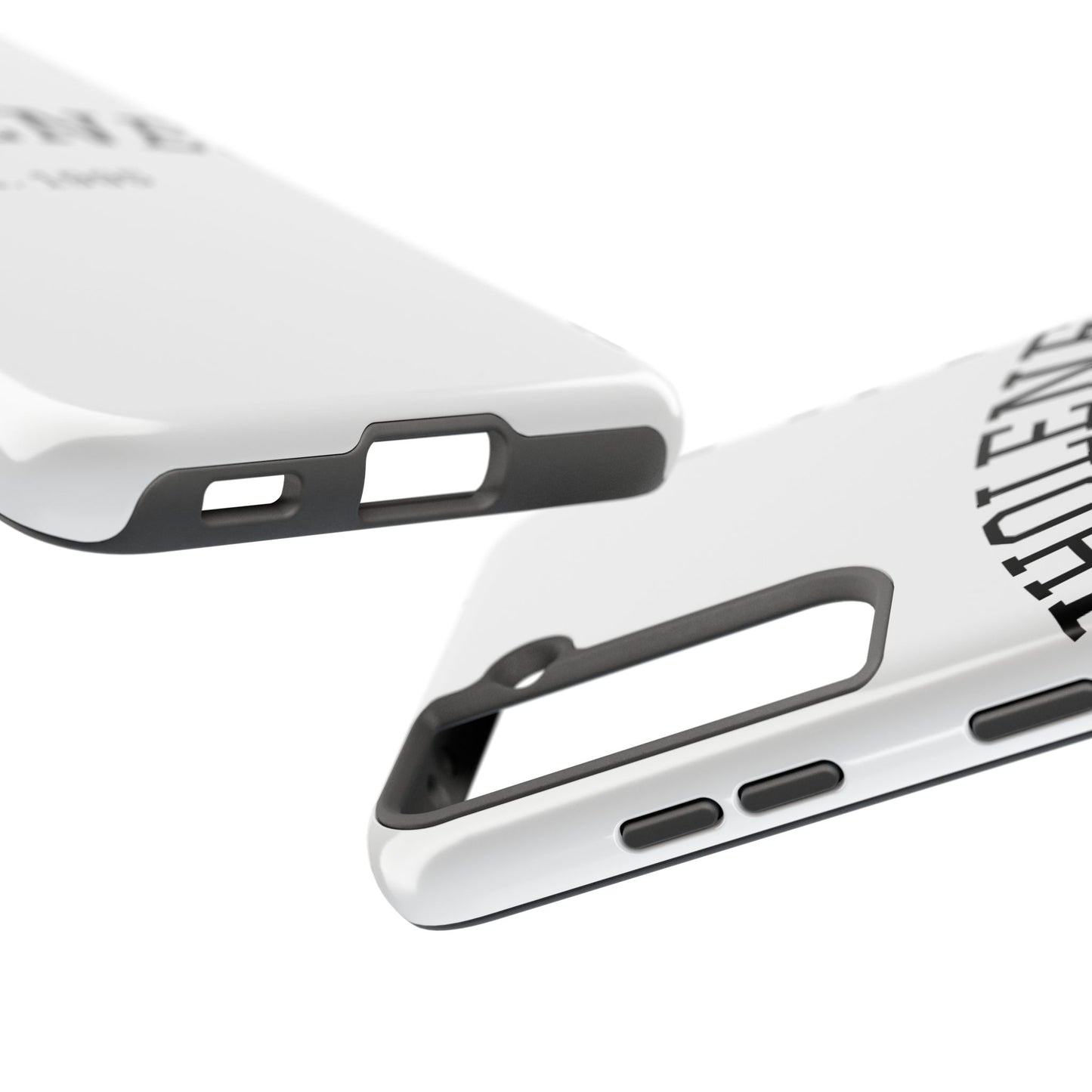 Wholeness Est. 1995 Tough Phone Case — Minimal Arch Text Protective Cover