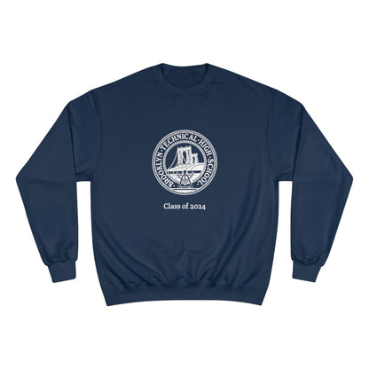 Tech Classic Logo (front) - Tech (back) - Champion Crewneck Sweatshirt - Class Of 2024