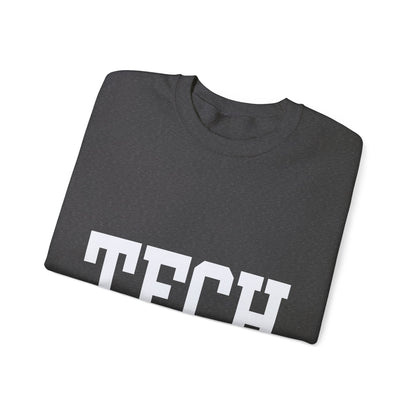 Tech - Classic Font - Men's Heavy Blend Crewneck Sweatshirt