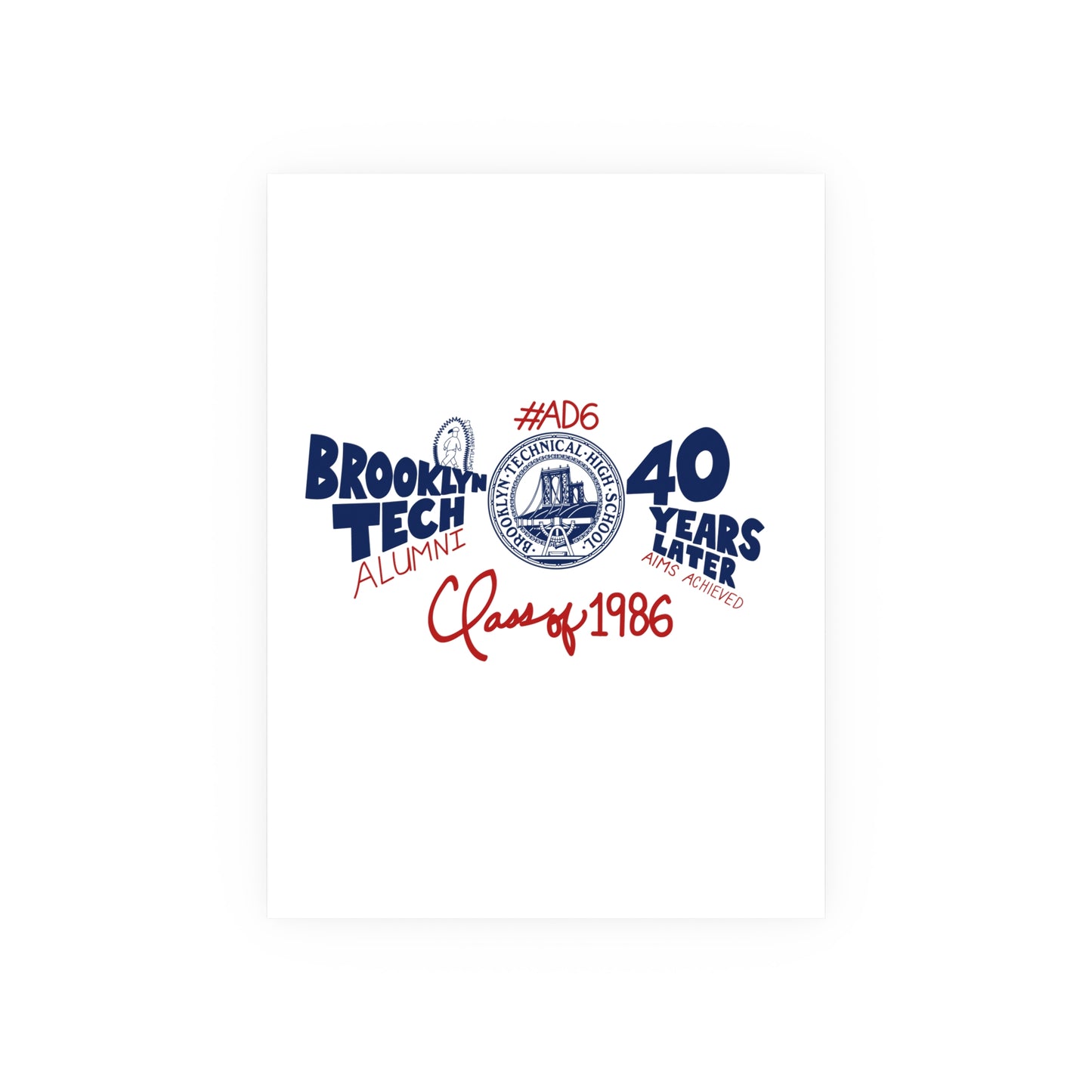 Class of 1986 Poster