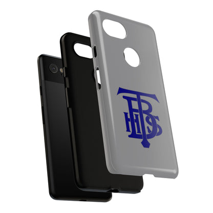 Stacked Logo - Tough Phone Cases - Gray - Google phones
