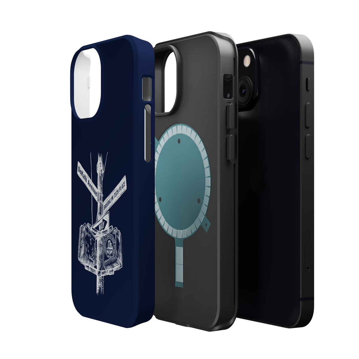 Dekalb Avenue & Brooklyn Tech Pl Magnetic Phone Case