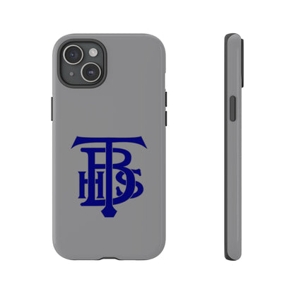 Stacked Logo - Tough Phone Cases - Gray - iPhones
