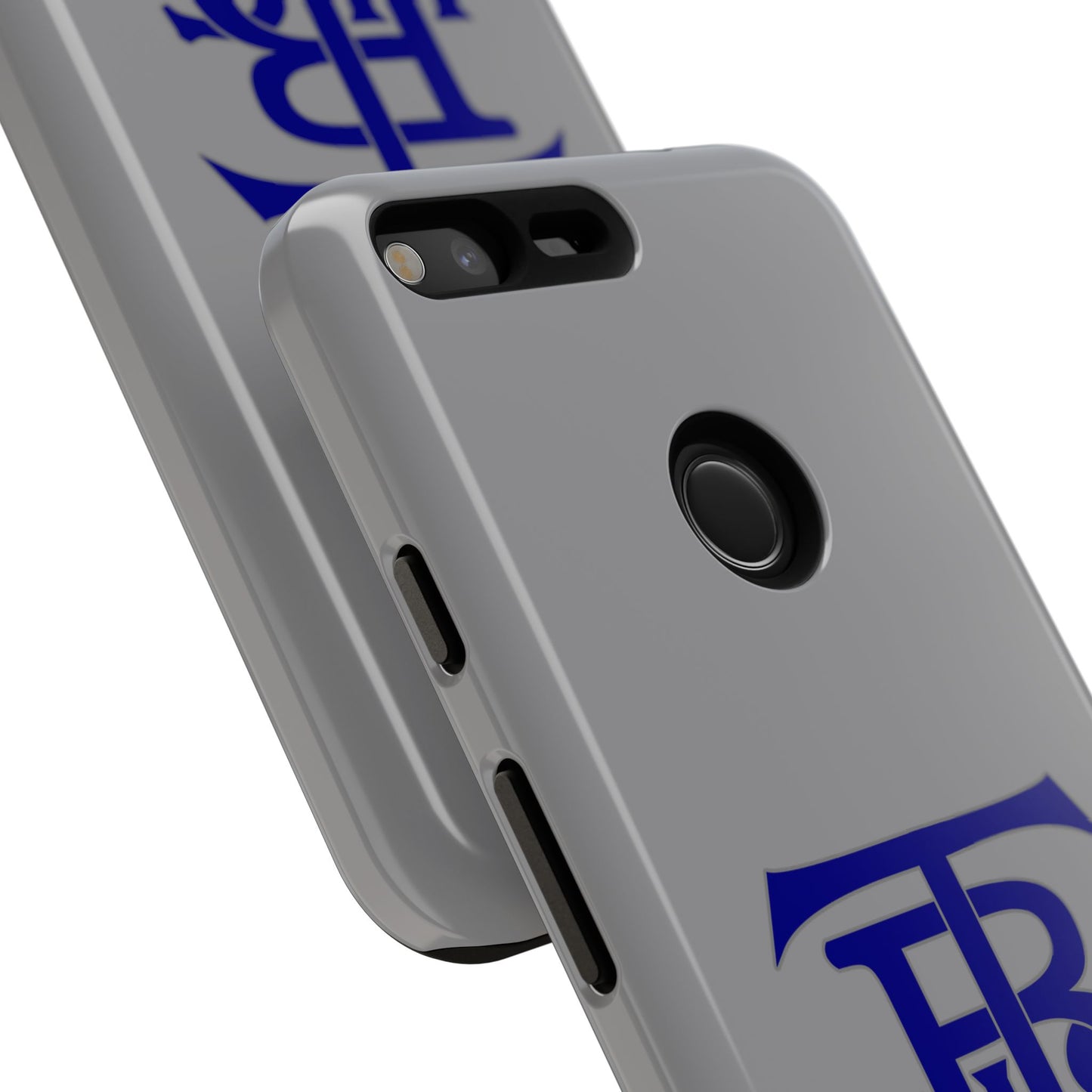 Stacked Logo - Tough Phone Cases - Gray - Google phones