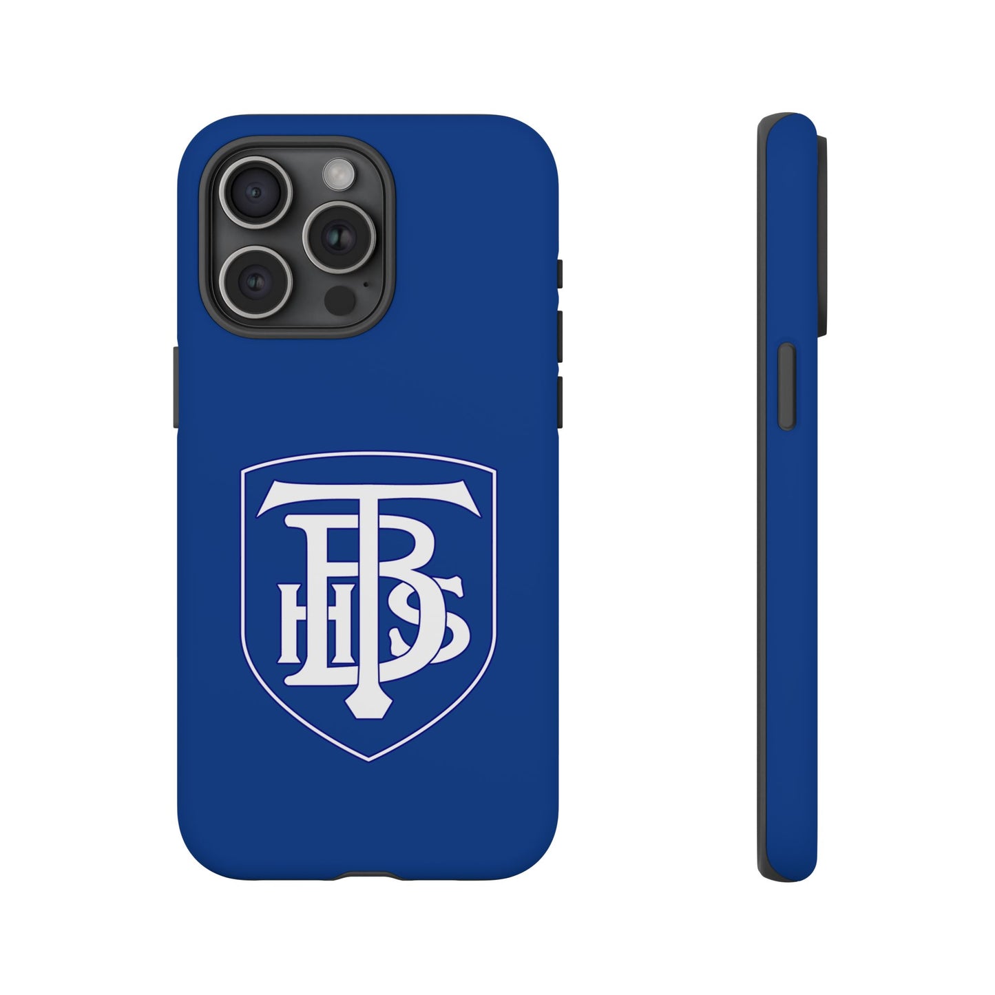 Stacked Logo - Tough Phone Cases - Navy