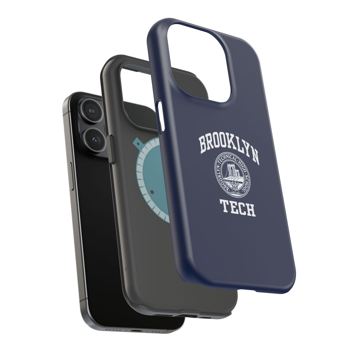 Classic Logo with Brooklyn Tech Magnetic Phone Case