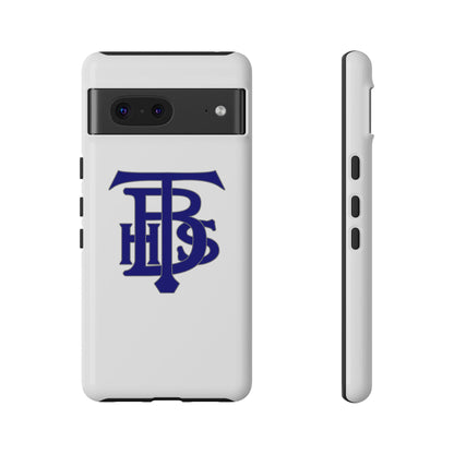 Stacked Logo - Tough Phone Cases - White