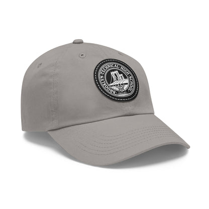 Classic Tech Logo - Hat with Leather Patch (Round)