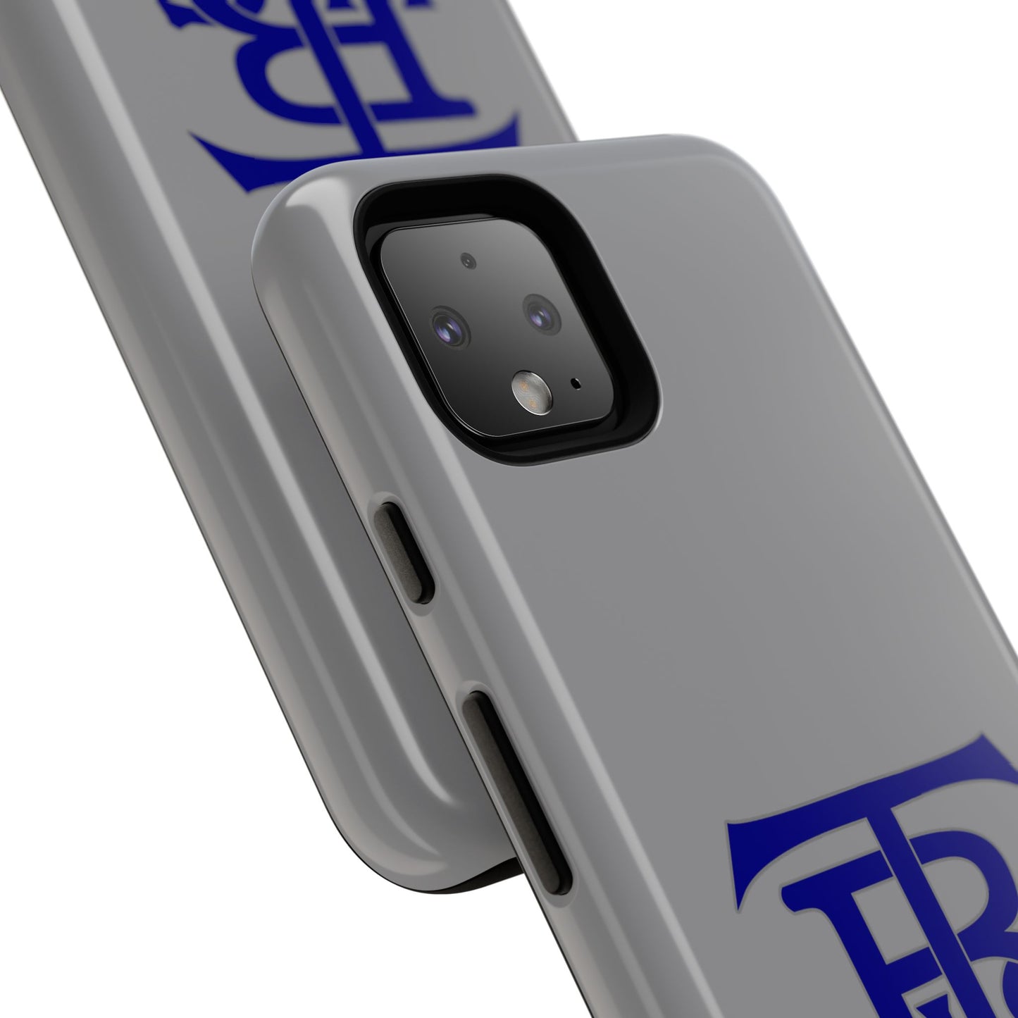 Stacked Logo - Tough Phone Cases - Gray - Google phones