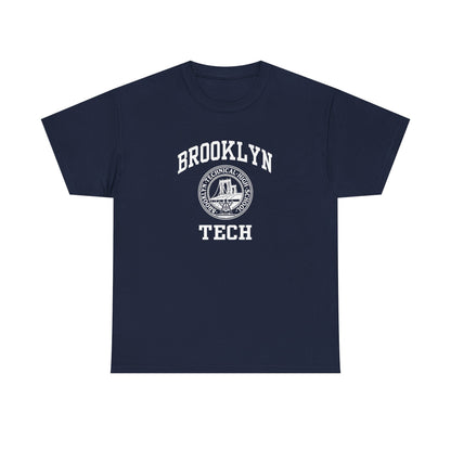 Classic Brooklyn Tech Logo - Men's Heavy Cotton Tee