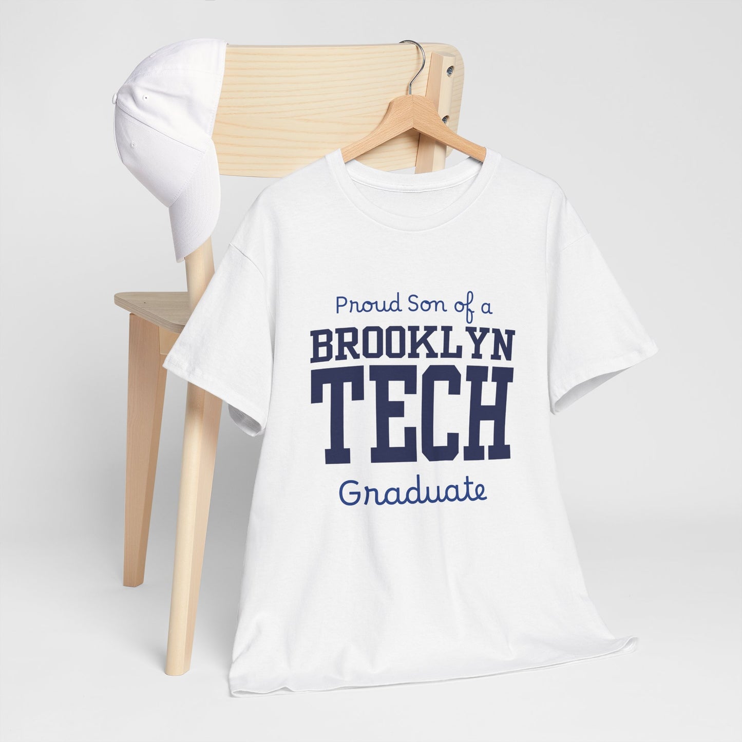 Family - Proud Son Of A Tech Graduate - Men's Heavy Cotton T-Shirt