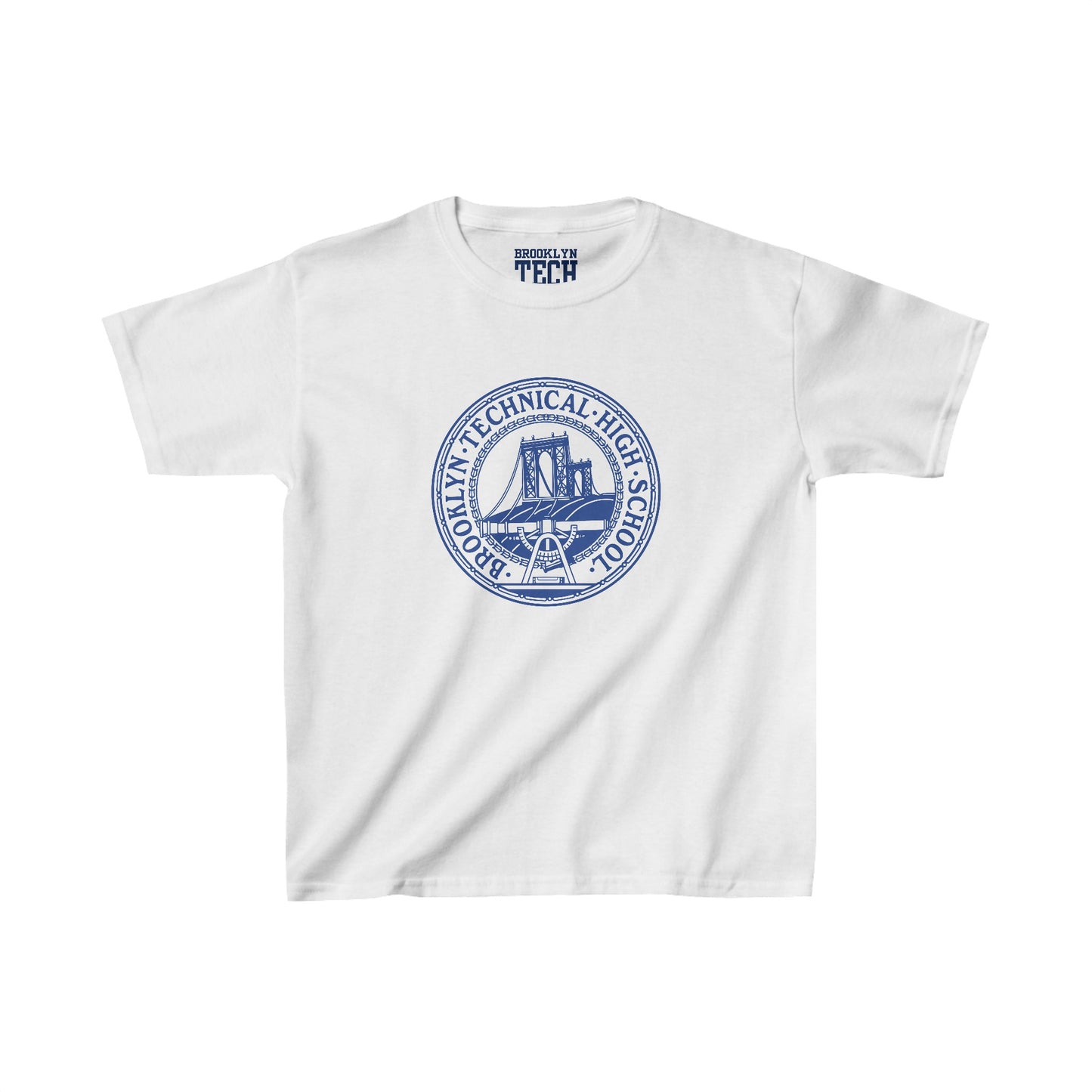 Family - Classic Tech Logo - Kids Heavy Cotton T-Shirt