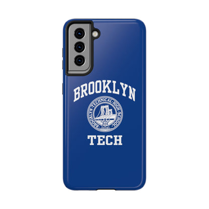 Brooklyn Tech Classic Logo - Tough Phone Cases - Navy