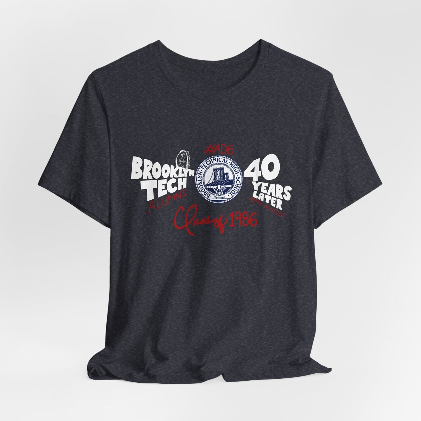 Class of 1986 Commemorative T-Shirt Unisex Jersey Short Sleeve T-Shirt