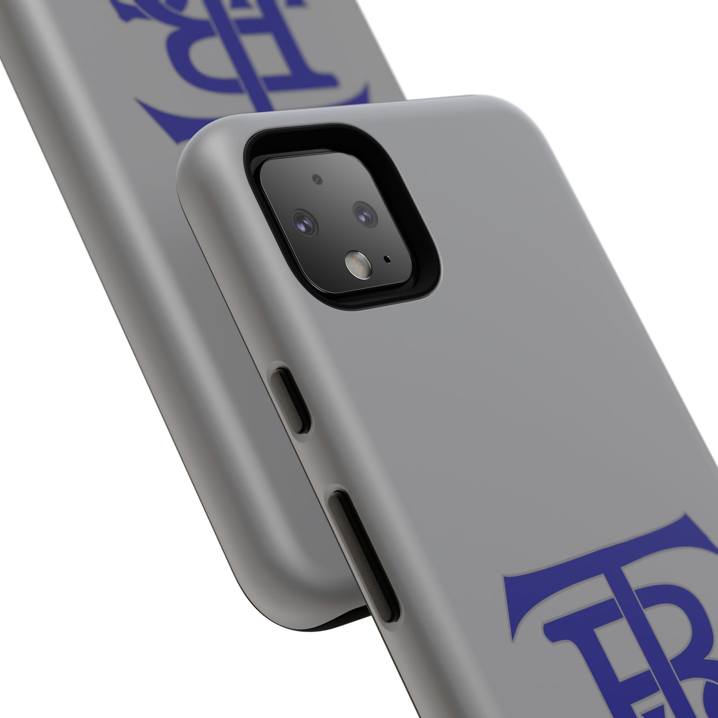 Stacked Logo - Tough Phone Cases - Gray - Google phones