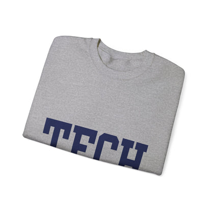 Tech - Classic Font - Men's Heavy Blend Crewneck Sweatshirt