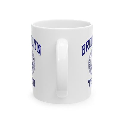 Classic Brooklyn Tech Logo - Ceramic Mug - White