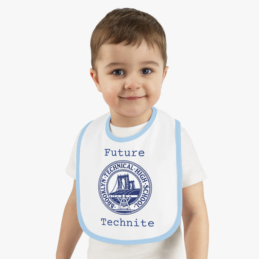 Family - Future Technite - Baby Contrast Trim Jersey Bib