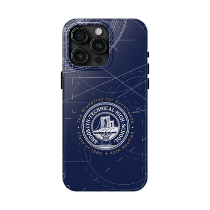 The Blueprint for Excellence - Tough Phone Case - Class of 1980