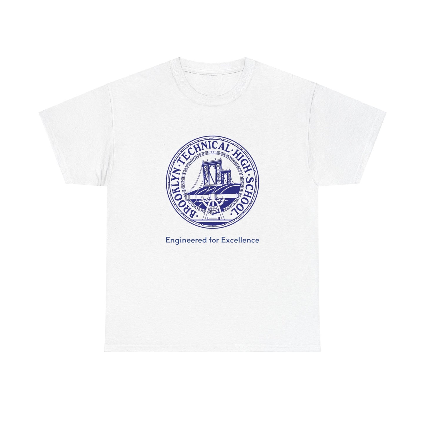 Classic Tech Seal - "engineered For Excellence" - Men's Heavy Cotton T-Shirt