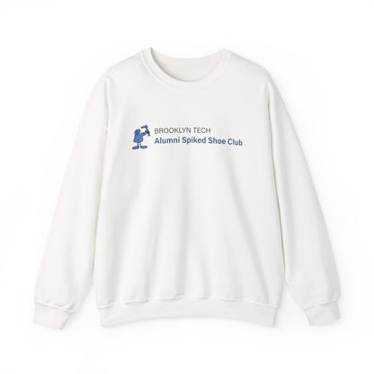 Brooklyn Tech Alumni Spiked Shoe Club Crewneck Sweatshirt - Rectangular Logo